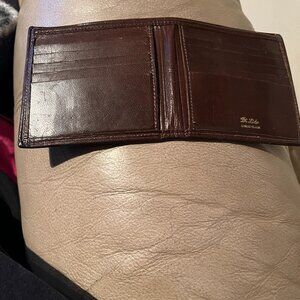 Vintage Di Lido Unisex bifold brown WALLET